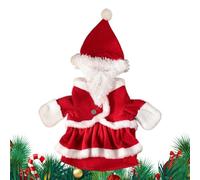 Christmas Outfit for Dog,Christmas Dress for Dogs - Christmas Dog Costume Hooded Christmas Clothes for Dogs - Christmas Clothes for Pets, Christmas Outfit for Puppy Cute for Dog