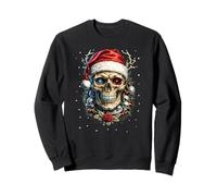 Christmas Outfit Skull Christmas Death Heavy Xmas Sweatshirt