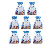 Christmas Packaging Bags | Christmas Candy Packaging Bags 8-Piece,Reusable Stocking Stuffers Party Favors for Jewelry Wedding Treats Snacks Tree Goodie Friends Kids