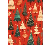 Christmas Paint by Numbers for Adults red, DIY Forest Paint by Number for Children&Beginners, Acrylic Paint Canvas Crafts for Kids, for Christmas Gifts and Winter Decorations, Unframed 80x100cm p-120