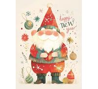 Christmas Paint by Numbers for Adults red, DIY Old Man Paint by Number for Children&Beginners, Acrylic Paint Canvas Crafts for Kids, for Christmas Gifts and Winter Decorations, Unframed 60x80cm p-111