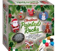 Christmas Painted Rocks (Tuck Box) (Rock Painting)