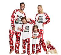 Christmas Pajamas for Boys,Family Christmas Pyjamas Set Printed Mens Womens Xmas Matching Pyjama Kids Toddler Comfortable His and Hers Pjs Family Cartoon Cute Boys Girls Nightwear Couples Pj