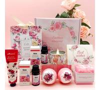 Christmas Pamper Gifts for Women,Xmas Secret Santa Hampers Basket For Her Wife Friend Sister, Female Relaxation Spa Bath Set Ladies Get Well Soon Presents Skin Care Friendship Valentines Gifts