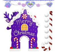 Christmas Pan Golf - Family Play Set with Candy Canes and Balls from the House of Pan | Interactive Fun for Garden, Living Room, Cam