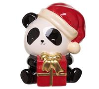 Christmas Panda Ceramic Money Box