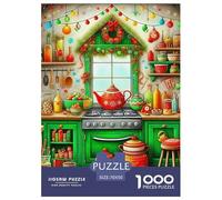 Christmas Pantry 1000 Pieces Jigsaw Puzzles For Adults Family Challenge Toys Stress Relieving Entertainment Cultivate The Spirit of Teamwork for Family Decorations 70x50cm/1000pcs