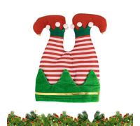 Christmas Pants Hat - felt and soft cloth Upside Down Pants Winter Hat | Funny Christmas Hat, Holiday Costume Decorations Red White Stripes Pants Hat for Christmas Decorations