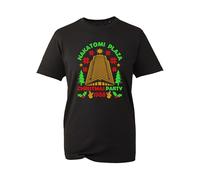 Christmas Party 1988 t Shirt,Christmas Party Corporation Plaza Christmas Party T-Shirt Die Hard Movie Inspired Unisex T Shirt Xmmas Nakatom Unisex Tee top(Black, 2XL)
