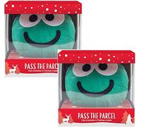 Christmas Pass the Parcel Brussels Sprout,Snowman Gift Family Game 24 Prizes (Sprout 2x)