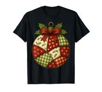 Christmas Patchwork Bauble T-Shirt
