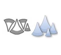 Christmas Patchwork Pine Tree Metal Die Cuts for Card Making | Cutting Dies Kit for Paper Scrapbooking Supplie DIY Stencils for Album Photo Frame Party Wedding Festivals Emboss Decoration