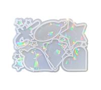Christmas Pattern Mold Handmade Ornament Pendant Silicone Mold Resin for Keychain Jewelry Resin Keychain