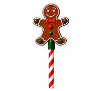 Christmas Payment Magic Wand Festive Credit Card Stick(the Biscuit Man) | Payment Magic Wand Festive 36cm Reindeer Design Card Terminal Interaction Holiday Checkout Fun Event Host Gift