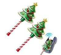 Christmas Payment Wand, 2 Pack Tap To Pay Christmas Tree-Shaped Card Reader | Fun Christmas Payment Accessories, Portable Shopping Checkout And Credit Card Wallet For Travel Home Storage Office Cafe
