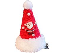 Christmas Pearl Hair Clip | Hair Clips Decor with Pearl - Classic Christmas Elements Hair Styling Tool for School Activities, Friends Parties, Themed Parties, Family Gatherings