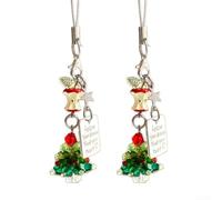 Christmas Pendant with Peace Fruit Design for Festive Decor and Keychain Use, Lightweight and Ornament to Add Joyful Touch to Holiday Settings (2pcs)