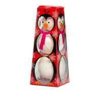 Christmas Penguin Bath Melts Fizzer Set 100g