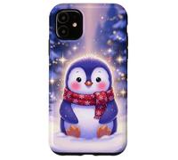 Christmas Penguin Case for Cute magical Winter Cheer Case for iPhone 11