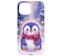 Christmas Penguin Case for Cute magical Winter Cheer Case for iPhone 15