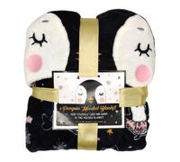 Christmas Penguin Kids Hooded Blanket