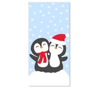 Christmas Penguins | Pocket Sizes Tissues Pack | Little Gift | Cracker Filler