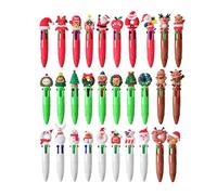 Christmas Pens - 10 X 2.5 X 2cm Christmas Gel Ink Pens | Cute Novelty rollerballs Pen | Assorted kawaiis Holiday Pencils | For Party Favors Classroom Prizes Boys Girls Student Teacher Holiday