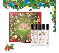 Christmas Perfume Gift Set, 5 Mini Luxury Eau de Parfum Collection with Floral & Fruity Scents, Long Lasting Fragrance Travel Size Perfumes, Ideal for Her & Mum (5pc)
