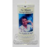 Christmas Personalised Candle Card Cliff Richard Perfect for The Fan