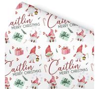 Christmas Personalised Wrapping Paper For Gonk Lovers, Gift Wrap Roll or Sheets