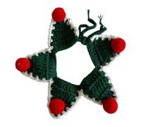 Christmas Pet Costume Decoration Christmas Theme Hats Bibs Woolen Scarf Saliva Dog Towel Bear Accessory Hat Costume