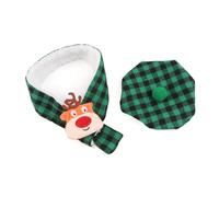 Christmas Pet Costume Dog Cats Reindeer Hat Headwear Birthday Supply Dog Paids Scarf Small Funny