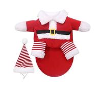 Christmas pet costumes, Santa Claus outfits, cute clothes suitable for large dogs, super funny Labrador Retriever, Golden Retriever Christmas clothes(5XL)