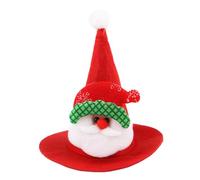 Christmas Pet Hat,Funny Cute Warm Christmas Headwear - Dog Festive Hat Pet Costume | for Medium Large Small Bearded Dragon Party Winter Celebration Photoshoot Holiday