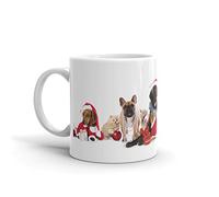 Christmas Pets Dog Cat Kitten Puppy Mug 10oz Coffee Tea #8126