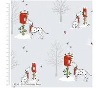 Christmas Pets -Printed Cotton 44’ Wide-. 100% Cotton. Ideal for Crafts, Patchwork, and Dressmaking
