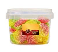 Christmas Pick Your Flavour - Vegan Fizzy Sweets - Blue Raspberries, Bubblegum Bottles, Tongues & More - Enjoy Fruity & Treats This Christmas (1000g, Sour Apples)