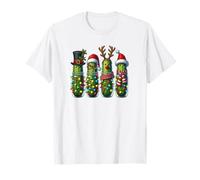 Christmas Pickle Caroling - Jingle All The Brine Funny T-Shirt