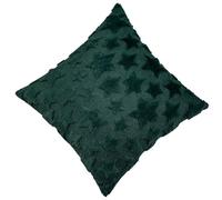 Christmas Pillowcase - 18x18 Inch Plush Christmas Star Embroidery Pillowcase | Pillow Case - for Home Bedroom Couch Sofa Bed Car Holiday Festival Winter