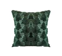 Christmas Pillowcase,Christmas Pillowcase,Merry Christmas Pillowcase Tree Pattern Winter Holiday Cushion Covers | Sturdy Pillow Cases Plush Pillow Cover,Decorative Faux Wool Pillow Covers for Kerstmi