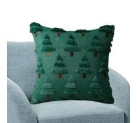 Christmas Pillowcase, Removable 3D Embroidered Pillowcase, 3D Embroidered Pillow Cases for Couch, for Chair Sofa Bedroom Dorm Apartment Den Kid Room Yoga Holiday