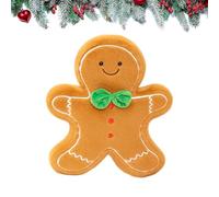 Christmas Pillows for Couch | Stuffed Christmas Tree Gingerbread Cushion,Couch Lumbar Pillows,for Living Room Bedroom Office Study Bed Bedside Nightstand Window Sill Apartment Winter Season