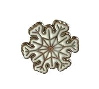 Christmas Pin Badge Metal Enamel Brooch Lapel Flair (Silver Snowflake Pin Badge)