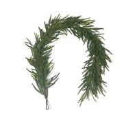 Christmas Pine Garland - Handmade Artificial Fusion Vine for Seasonal Decoration | Realistic Winter Garland for Shelf Stairs Table Centerpiece