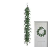 Christmas Pine Garland,Indoor Pine Holiday Garland - Artificial Faux Greenery Garland for Holiday, Christmas Decorations, Indoor Mantle