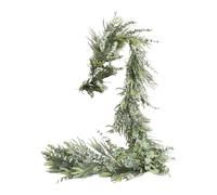 Christmas Pine Tree Decoration - 270cm Fake Evergreen Vine Winter Natural Look Festive Ornament for Home | Artificial Pine Branch Decorative