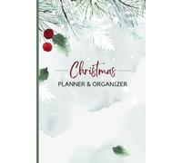 Christmas Planner: A complete holiday journal for ultimate organization! Watercolor series.