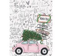 Christmas Planner - North Pole (Pink Car): Holiday Party Organizer includes weekly calendars leading up to the celebration, bucket & decoration lists, ... tracking, shopping & to do lists and notes