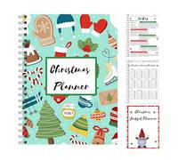 Christmas Planner, Notebook Christmas Planner, Holiday Notebook | Funny Tracker for the Organizer and Christmas Holidays to Celebrate