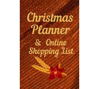 Christmas Planner & Online Shopping List: Planning Tracker (Diary Holiday Organizer / Greeting Cards Address Book Tracker / Budget /Menu planner with ... …& More) Gift Ideas for Busy Mom, Nurse, ...